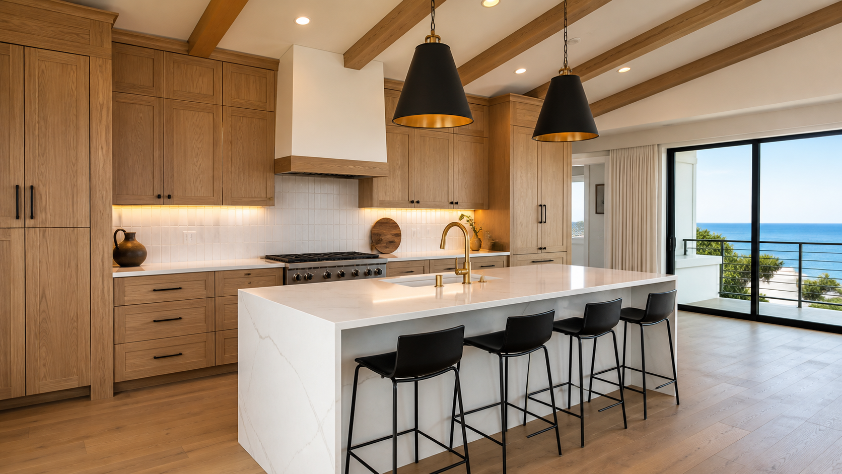 High-end kitchen remodel